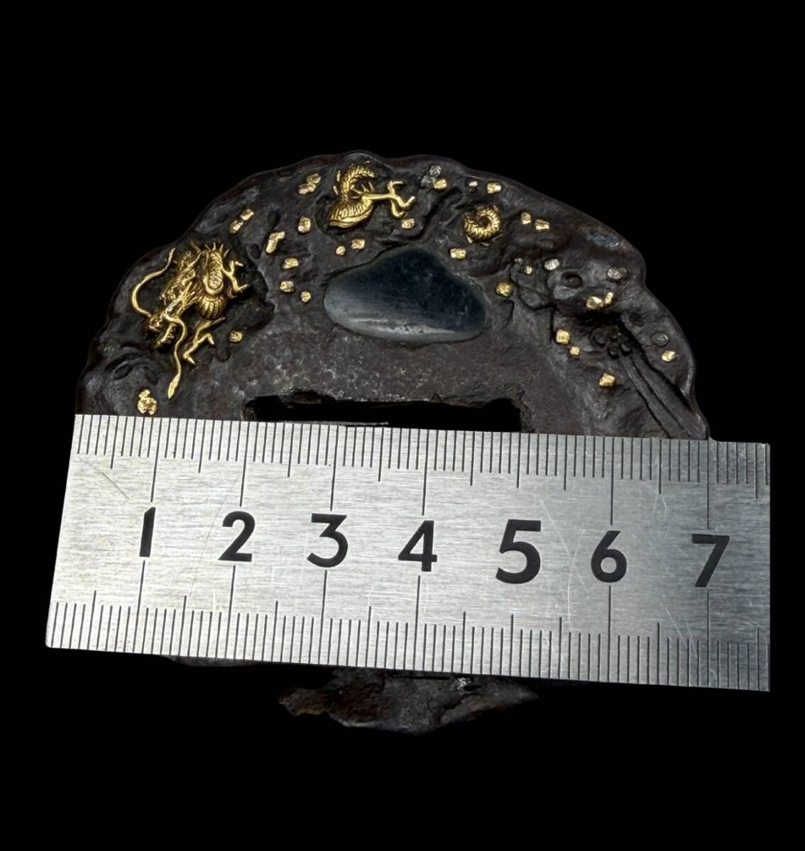 Antique Dragon Tsuba – Mito School, Edo Period – With NBTHK Tokubetsu Kicho Certificate