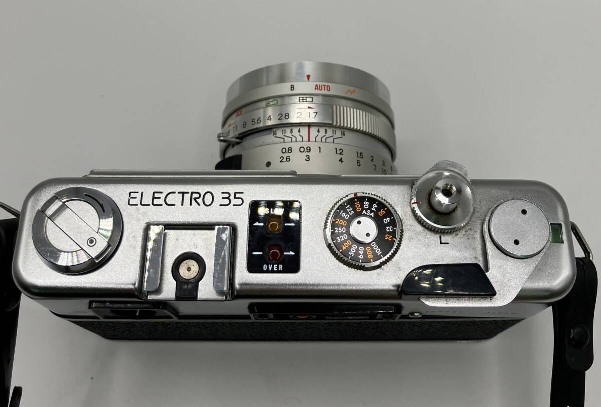 YASHICA Electro 35 GSN — Rangefinder Film Camera with YASHINON-DX 45mm f/1.7 Lens