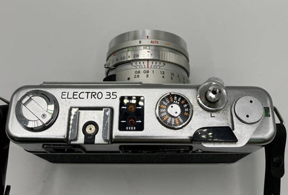 YASHICA Electro 35 GSN — Rangefinder Film Camera with YASHINON-DX 45mm f/1.7 Lens